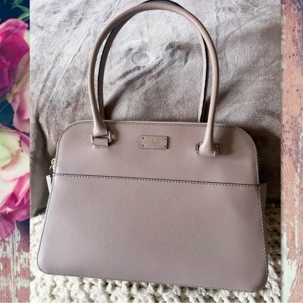 Kate Spade Terri Grove Street Terri Almondine Leather Shoulder Bag